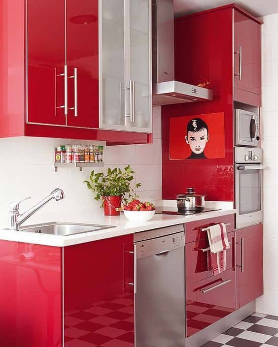 colores que combinan con rojo