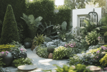 Cómo decorar un jardín con plantas