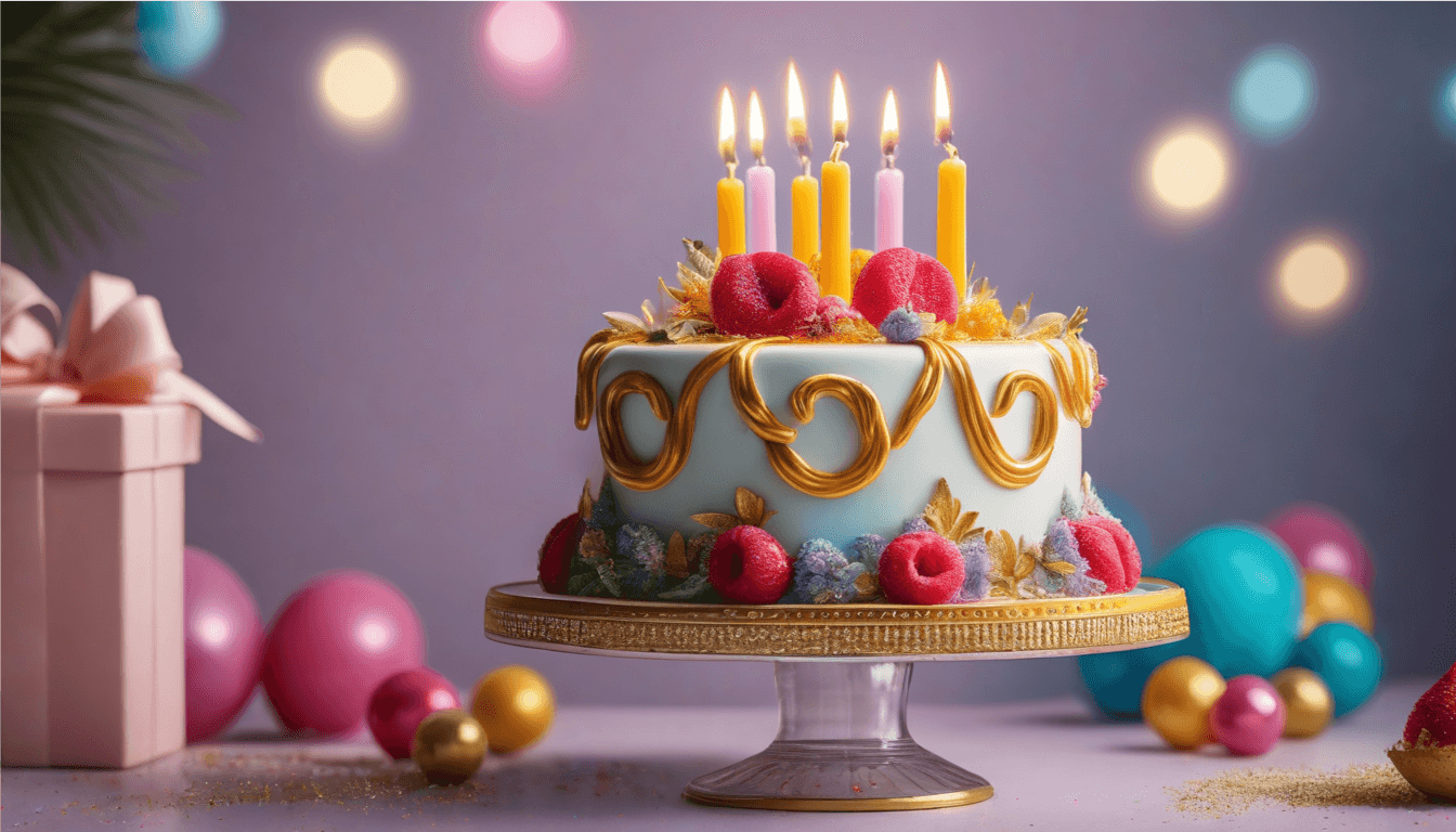 cómo decorar tartas de cumpleaños