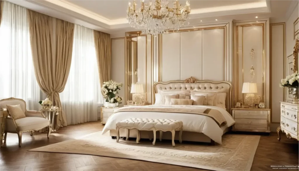 elegante decoración dormitorios pequeños con encanto