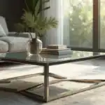 Mesas de centro de cristal: elegancia y funcionalidad para tu sala moderna